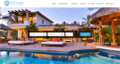 Desktop Screenshot of elencantovillas.com