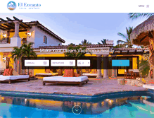 Tablet Screenshot of elencantovillas.com